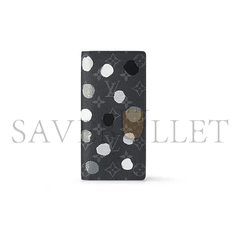 l0*is V*t0n x yayoi kusama brazza polka dot wallet m81932 (19*10*2cm)